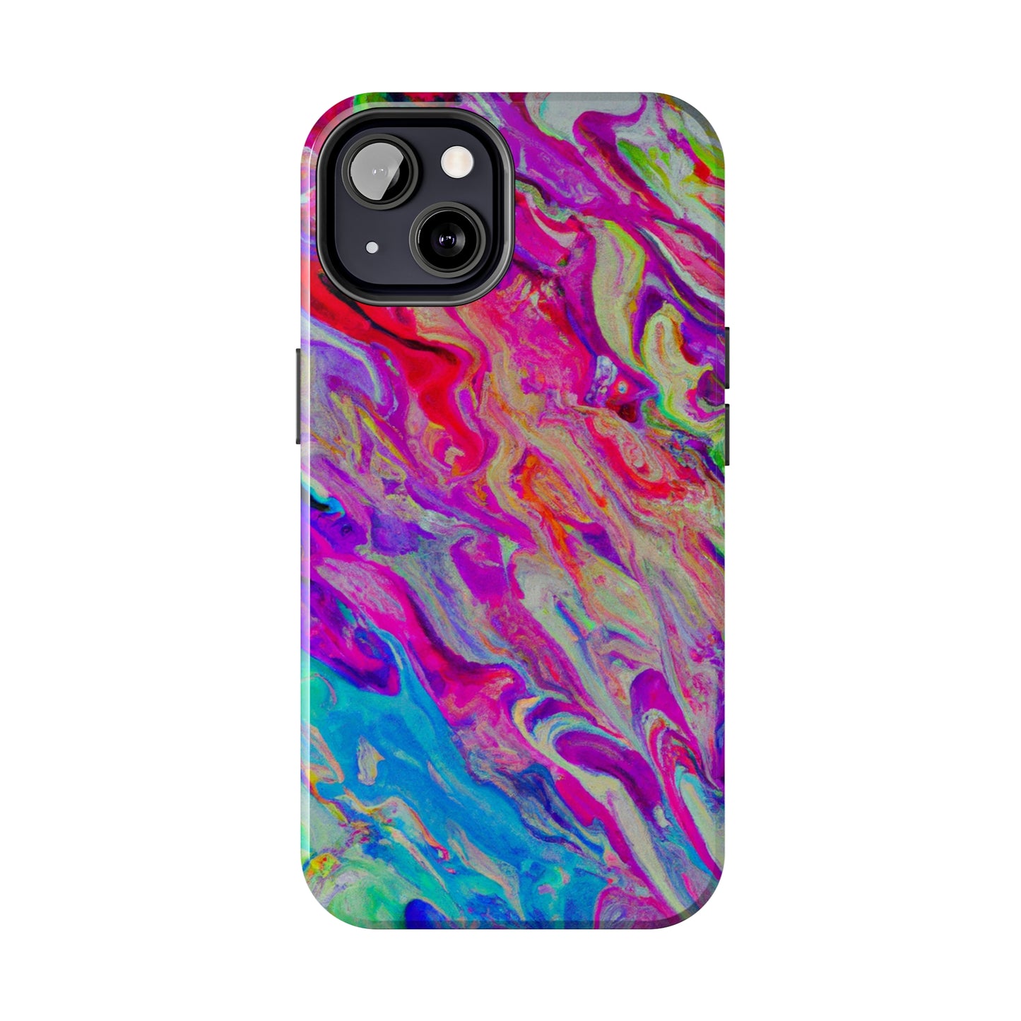 Tough Case-Mate iPhone Case Ft. Rainbow Waves