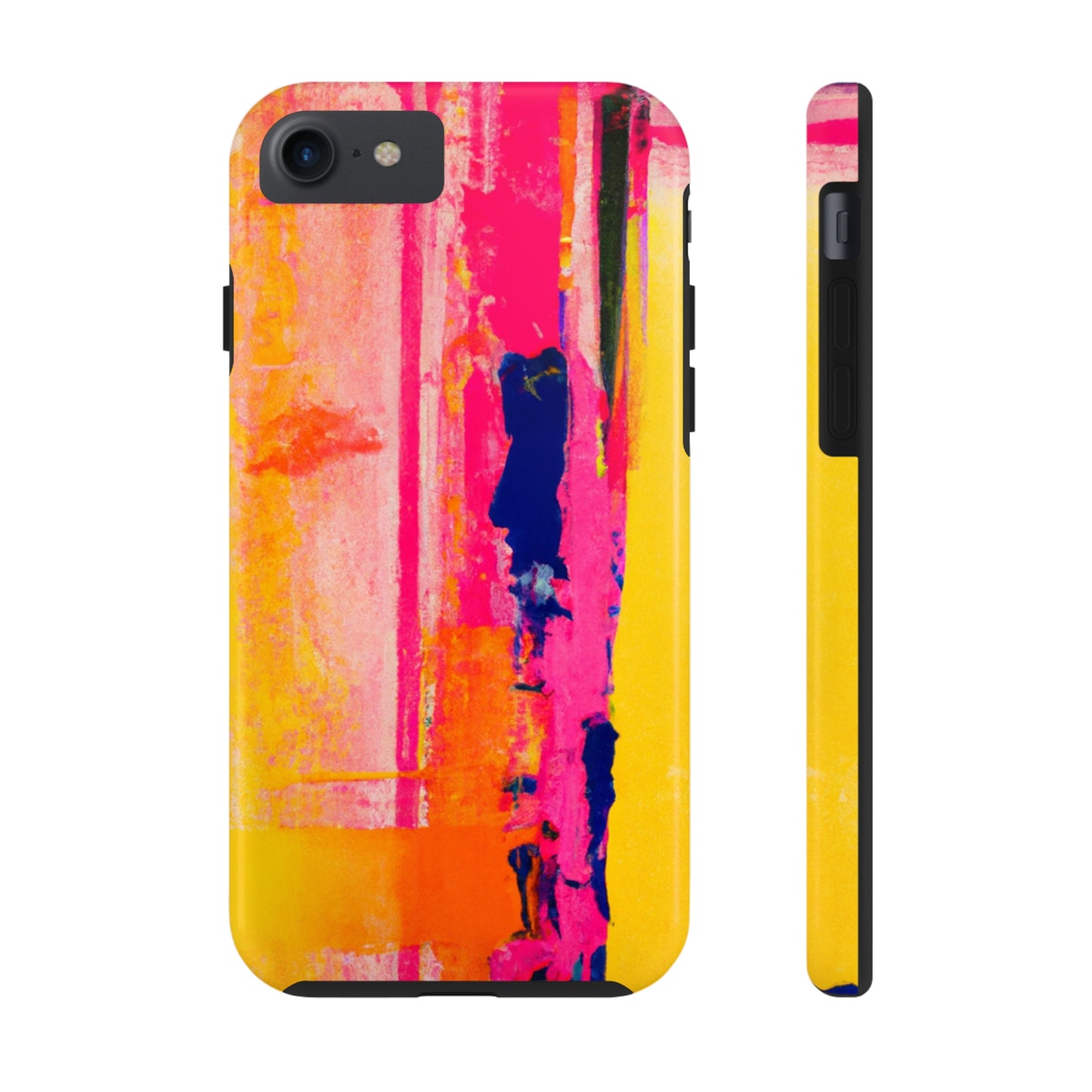 Tough Apple iPhone Cases Ft. Abstract Glitch