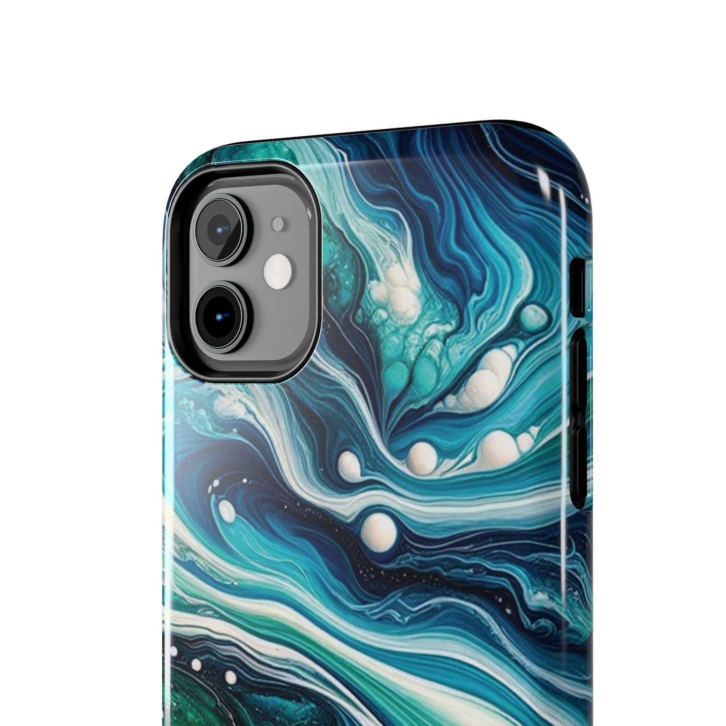 ToughDrop Apple iPhone Case Ft. Liquid Blue