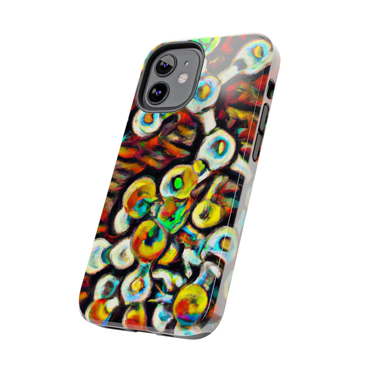 Apple iPhone Case Ft. Abstract Molecule