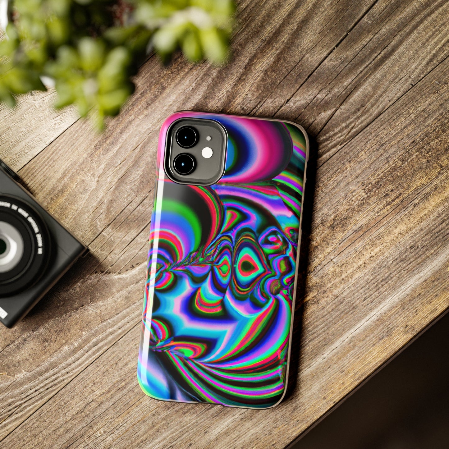 Tough Case-Mate iPhone Case Ft. Abstract Time
