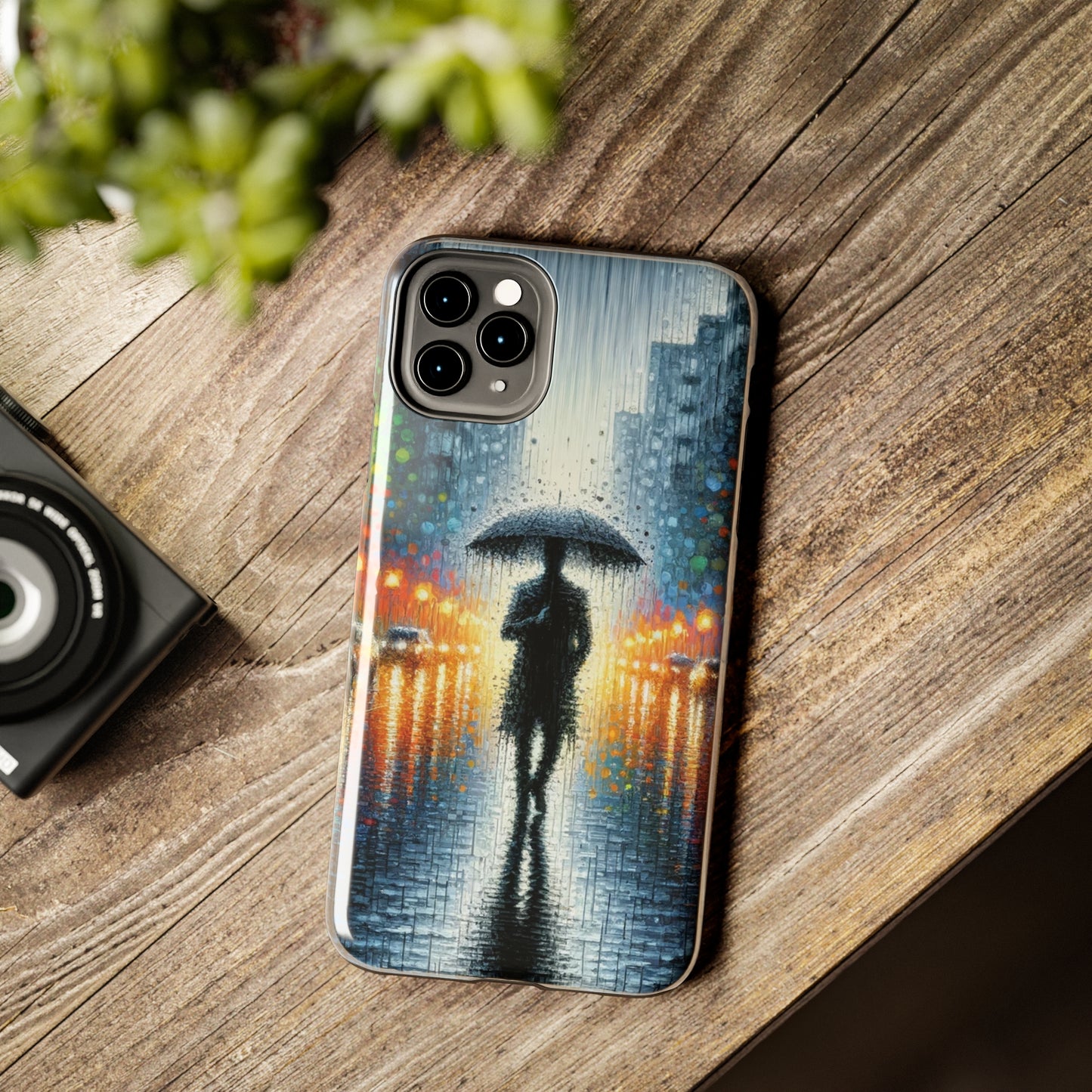 ToughDrop Apple iPhone Case Ft. Rain Walk