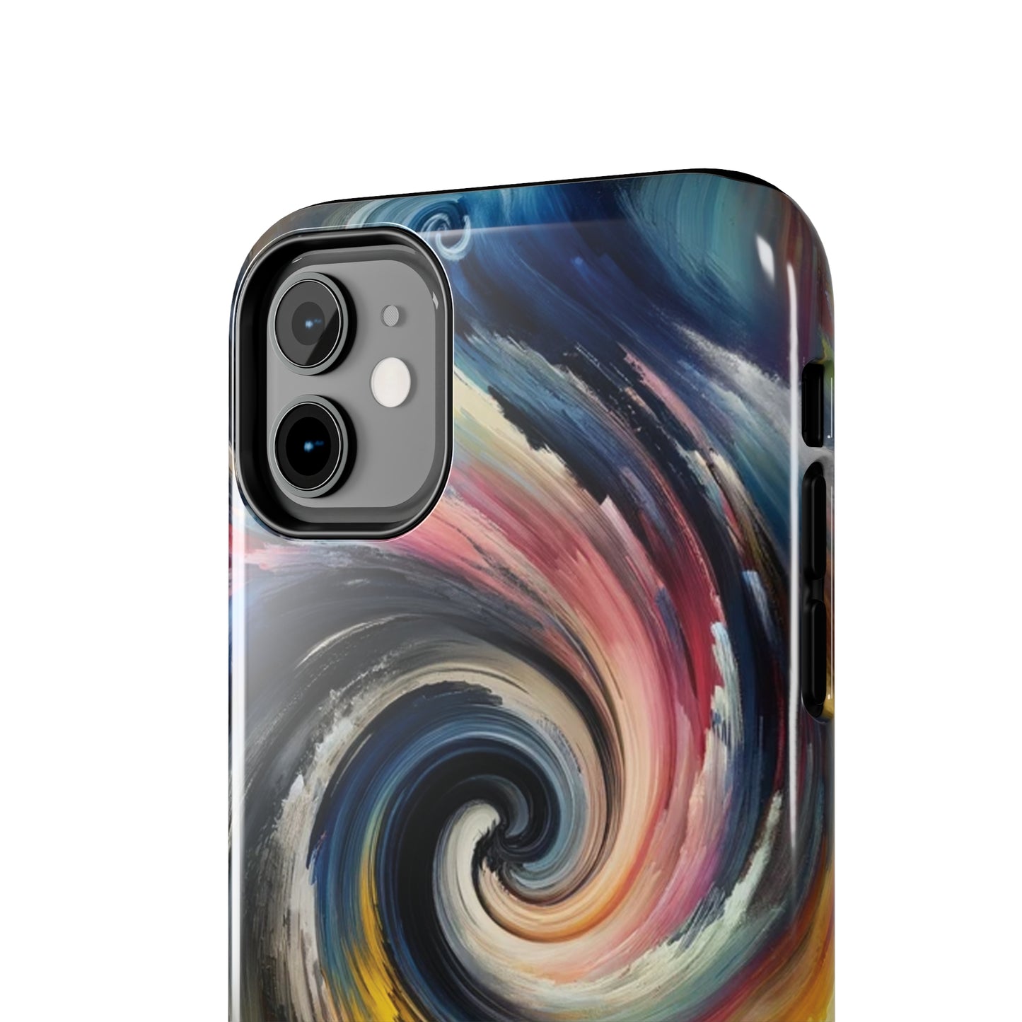ToughDrop Apple iPhone Case Ft. Swirled Brush