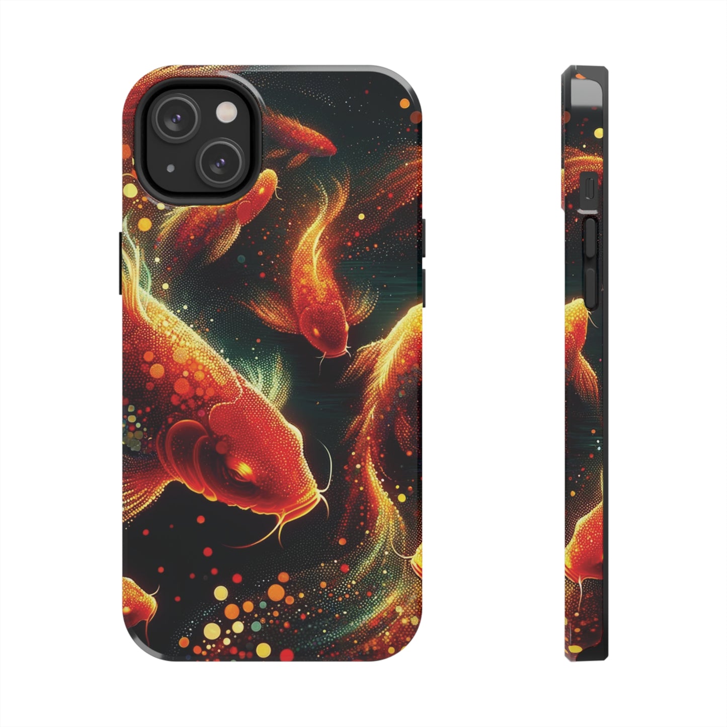 ToughDrop Apple iPhone Case Ft. Spotted Koi