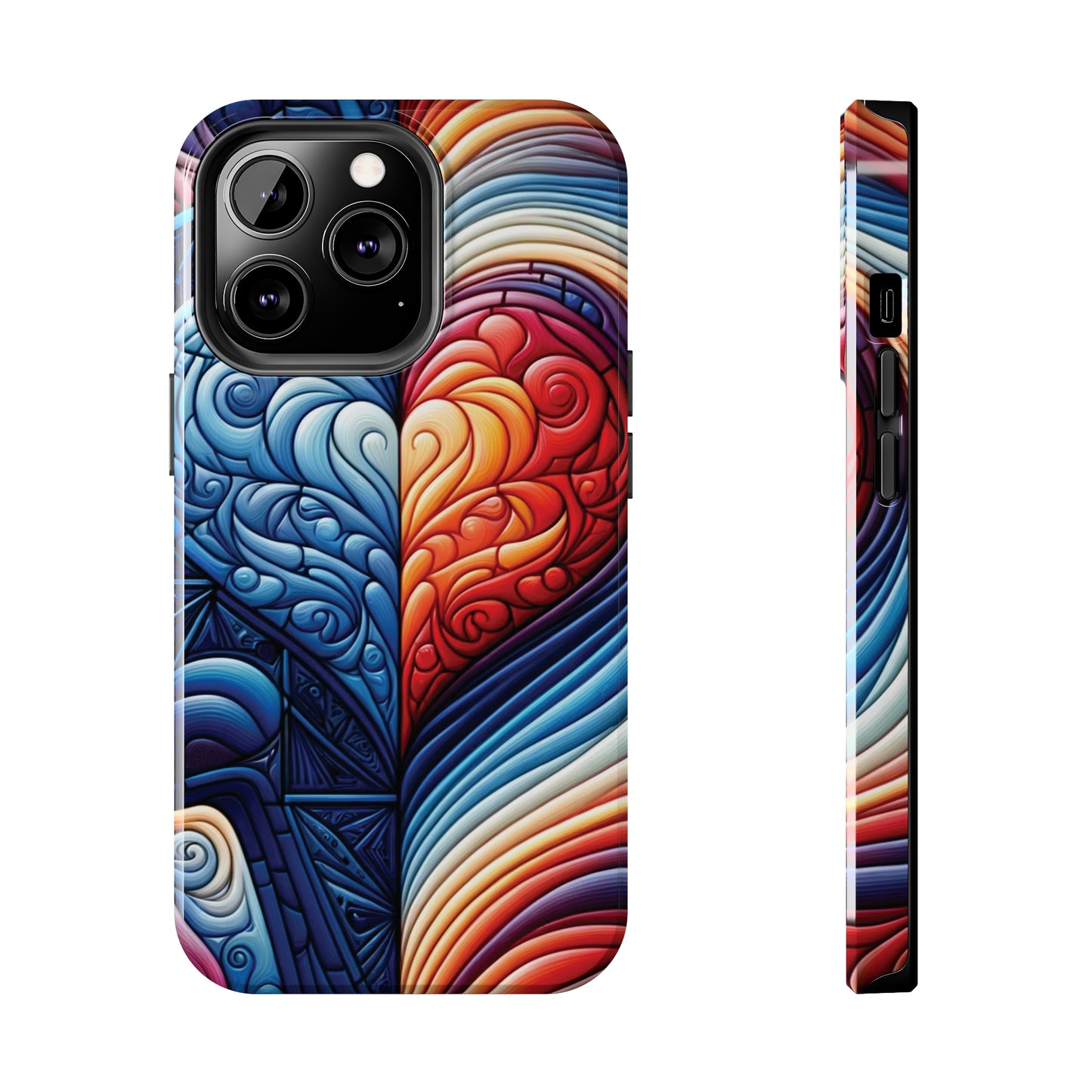 ToughDrop Apple iPhone Case Ft. Heart of Passion