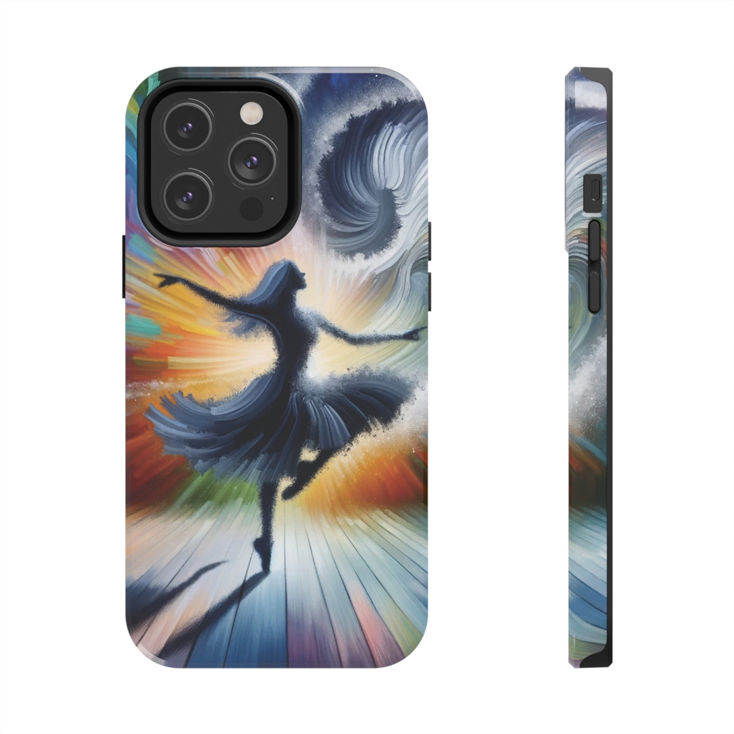 ToughDrop Apple iPhone Case Ft. Abstract Dancer