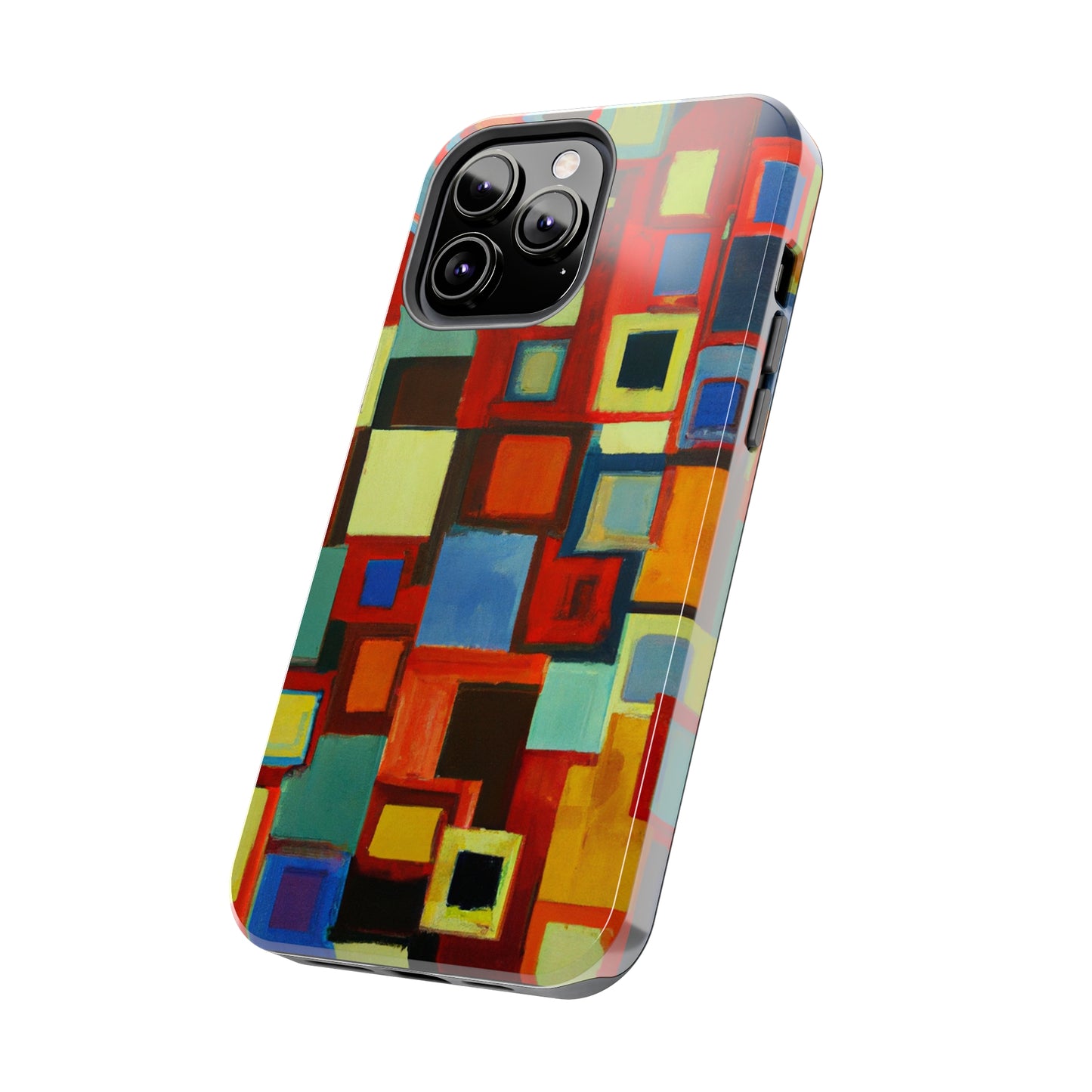 Tough Case-Mate iPhone Case Ft. Abstract Squares
