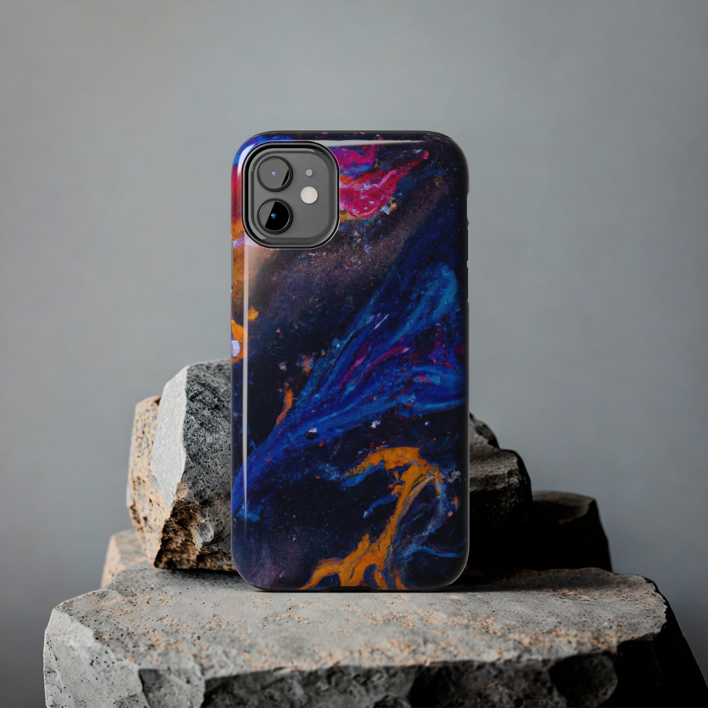 Tough Apple iPhone Cases Ft. Space Clouds