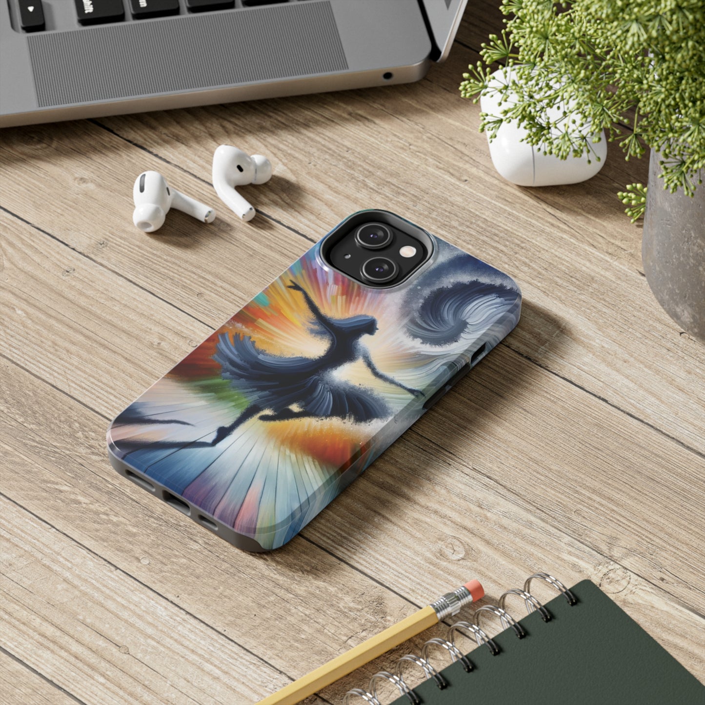 ToughDrop Apple iPhone Case Ft. Abstract Dancer