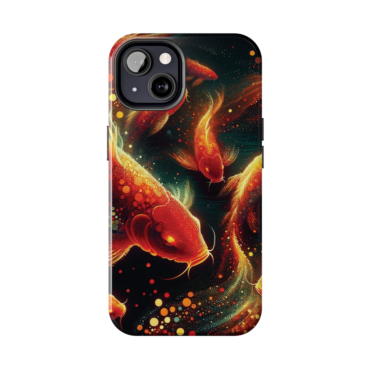 ToughDrop Apple iPhone Case Ft. Spotted Koi