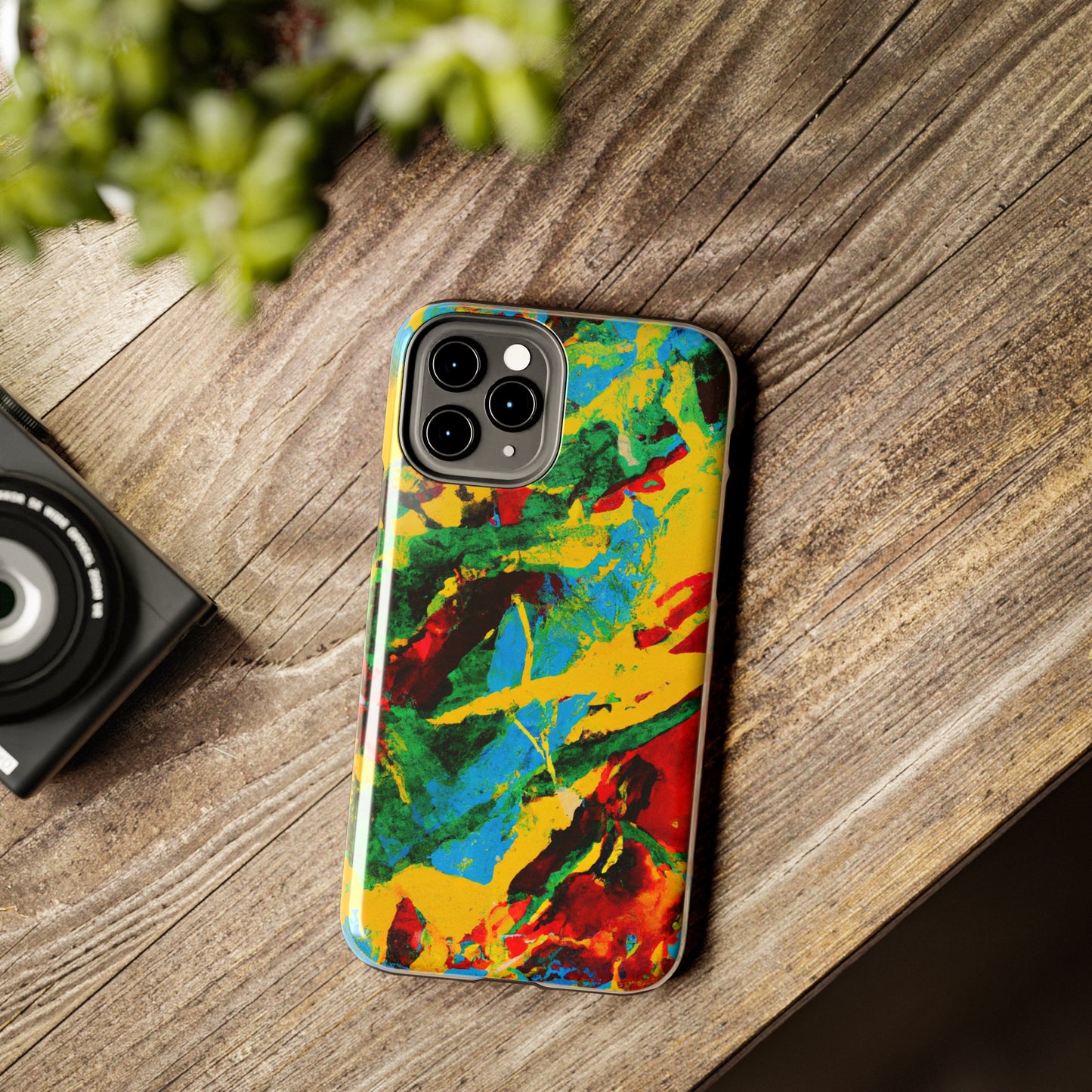 Apple iPhone Case Ft. Abstract Tropical