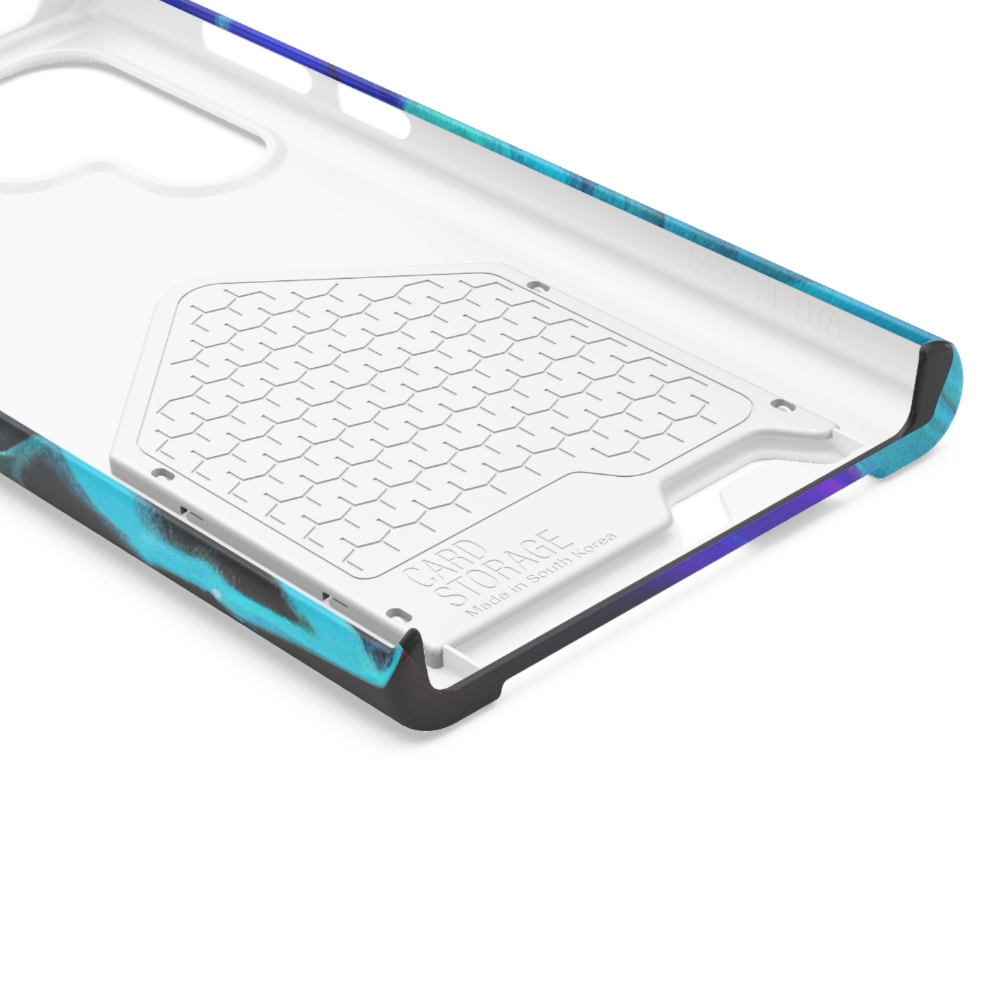 iPhone 13 and Samsung S21, S22 Cases with Card Holder Ft. Abstract Nova