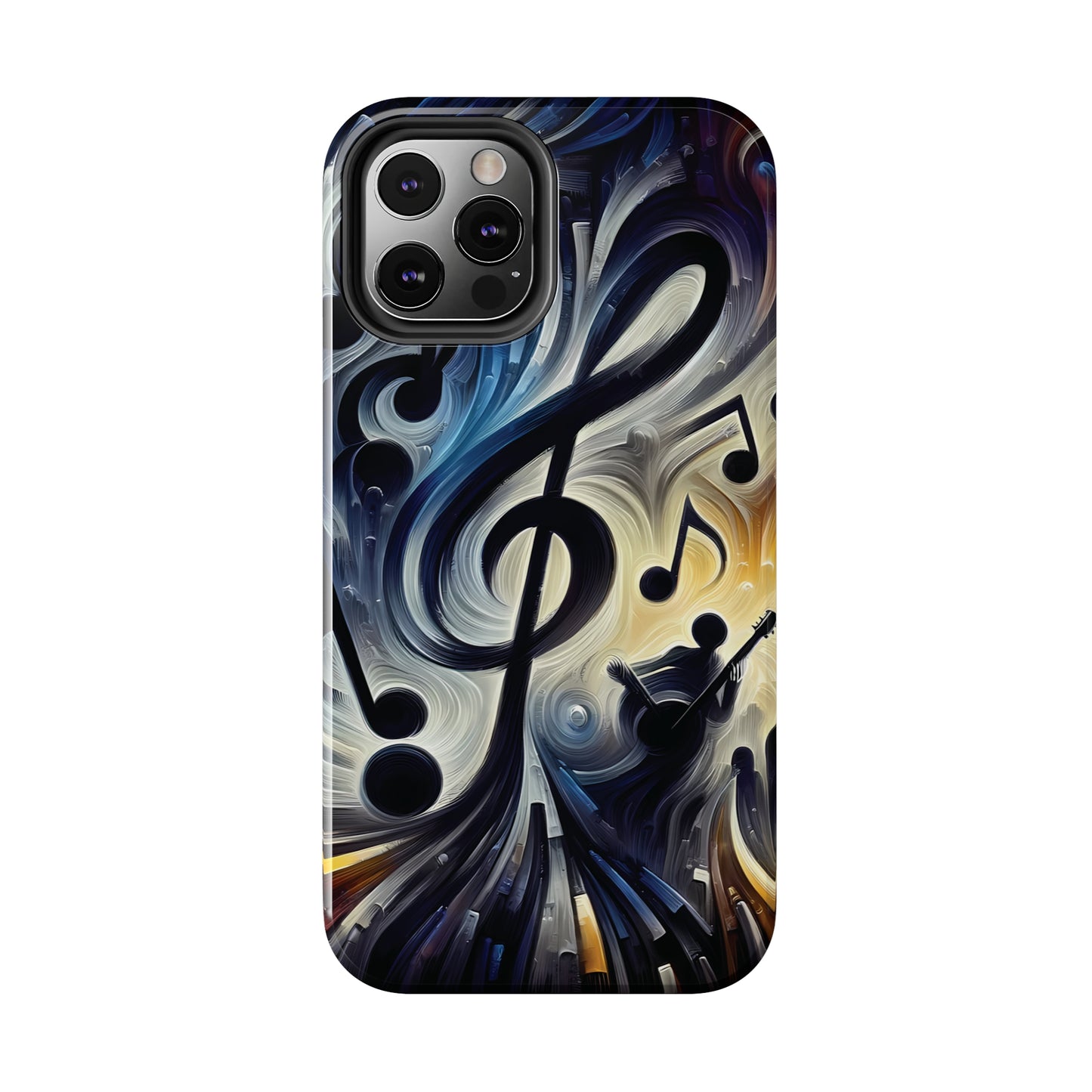 ToughDrop Apple iPhone Case Ft. Musical Abstraction