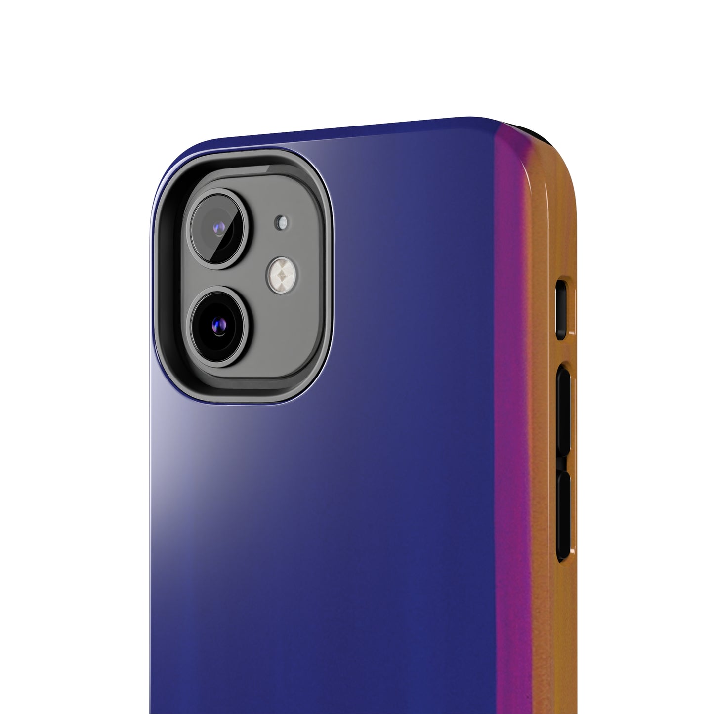 Strong Apple iPhone Case Ft. Minimal Framed Blue