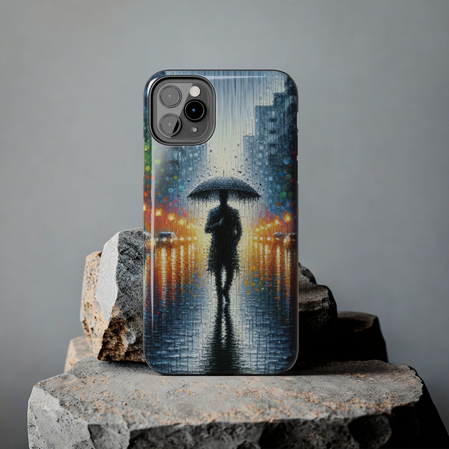 ToughDrop Apple iPhone Case Ft. Rain Walk