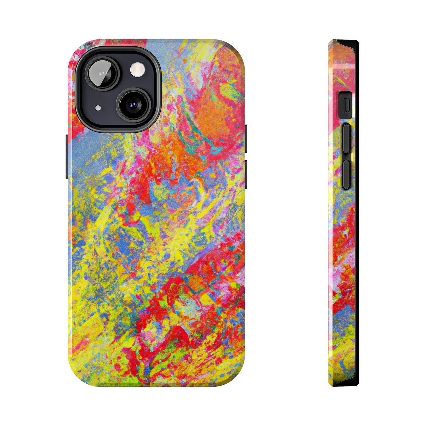 Tough Apple iPhone Cases Ft. Abstract Strawberry Banana