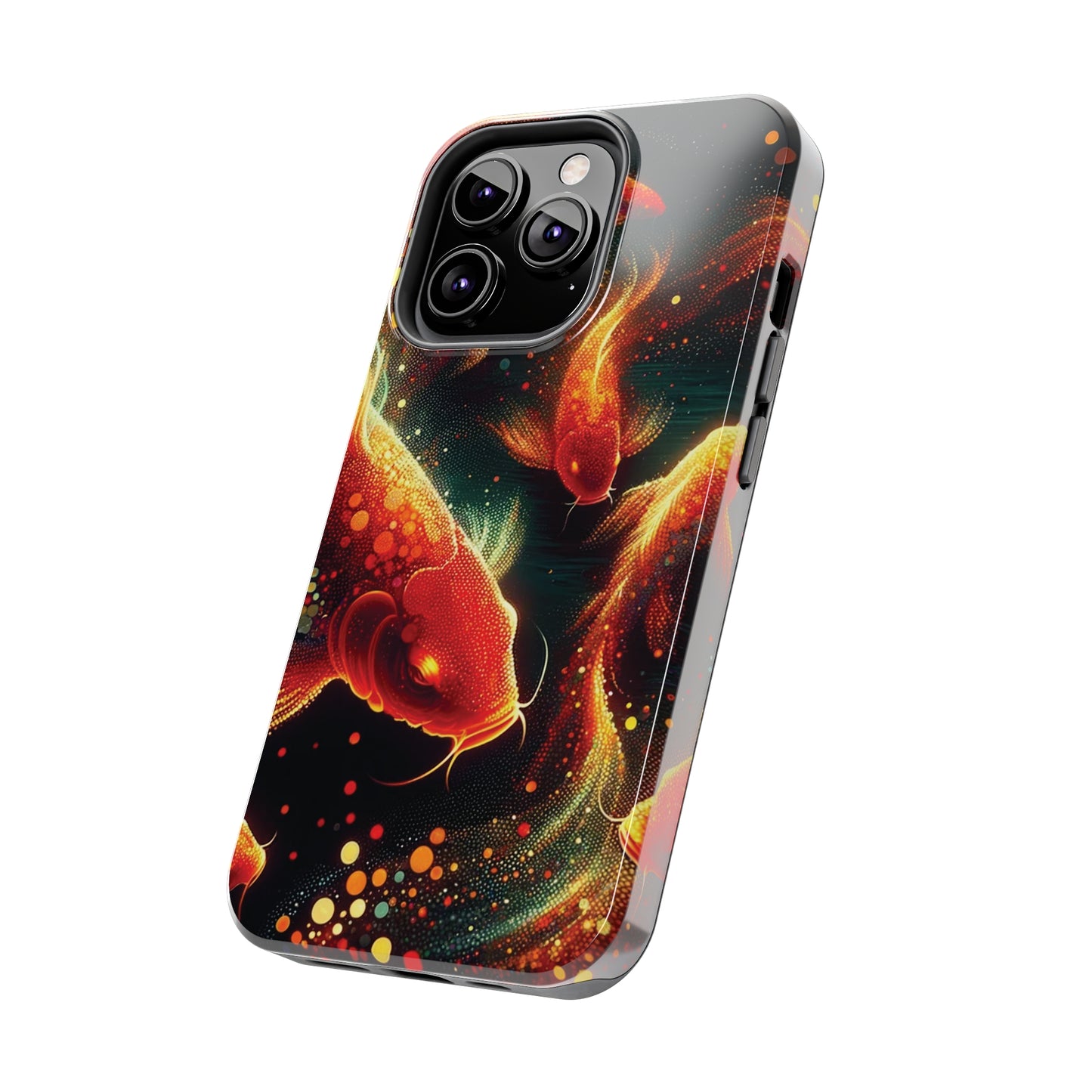 ToughDrop Apple iPhone Case Ft. Spotted Koi