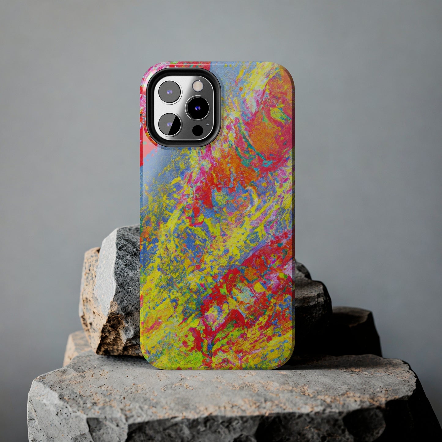 Tough Apple iPhone Cases Ft. Abstract Strawberry Banana
