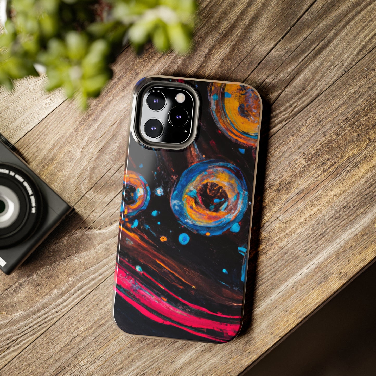 Tough Apple iPhone Cases Ft. Bubble Galaxy