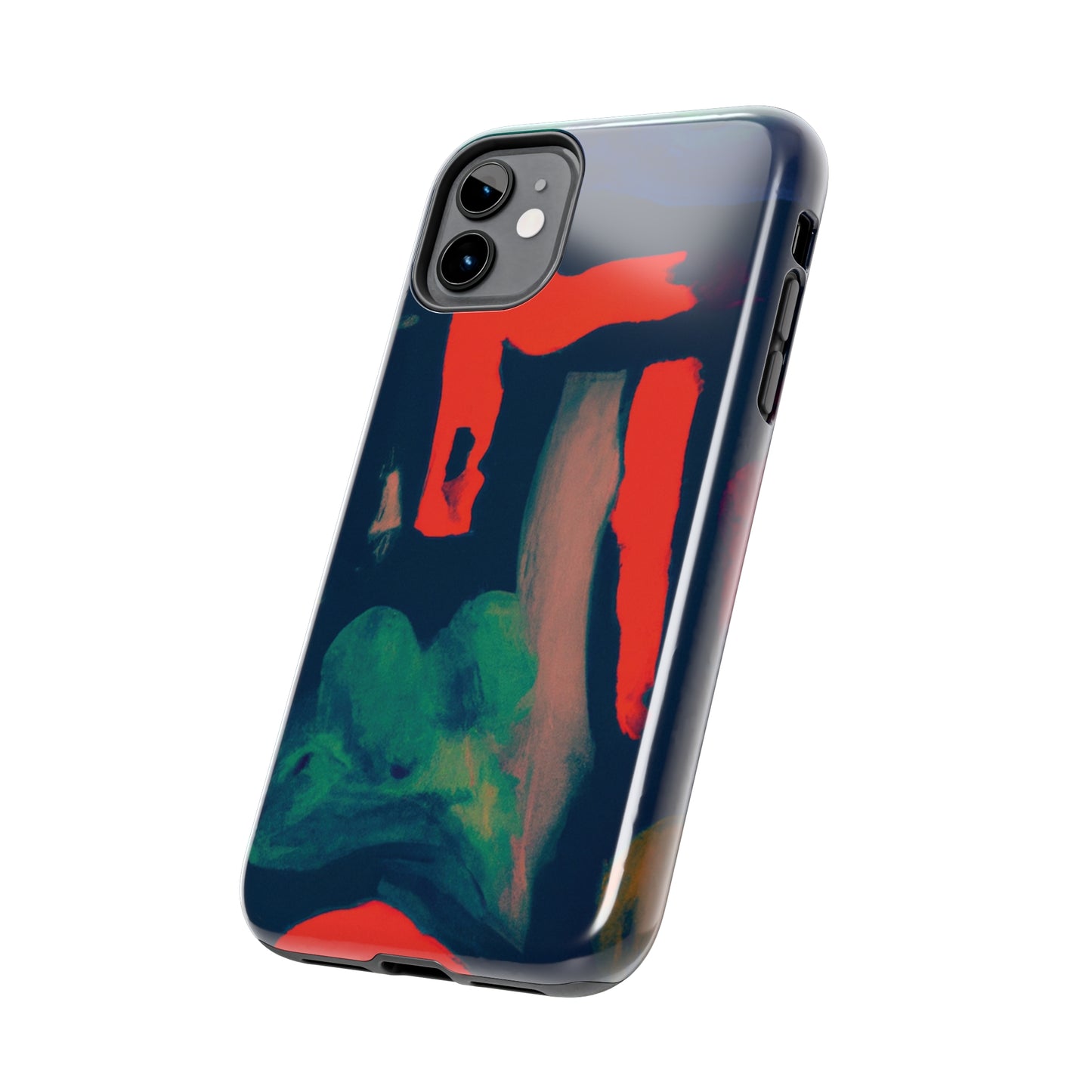 Strong Apple iPhone Case Ft. Abstract Clover