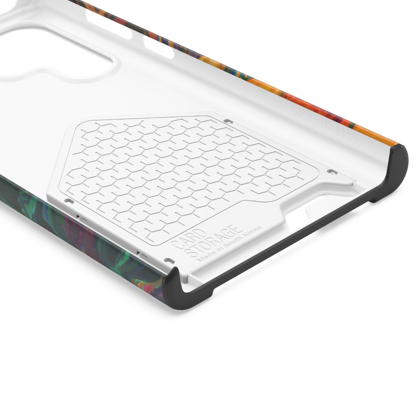 iPhone and Samsung Cases with Card Holder Ft. Abstract Spin
