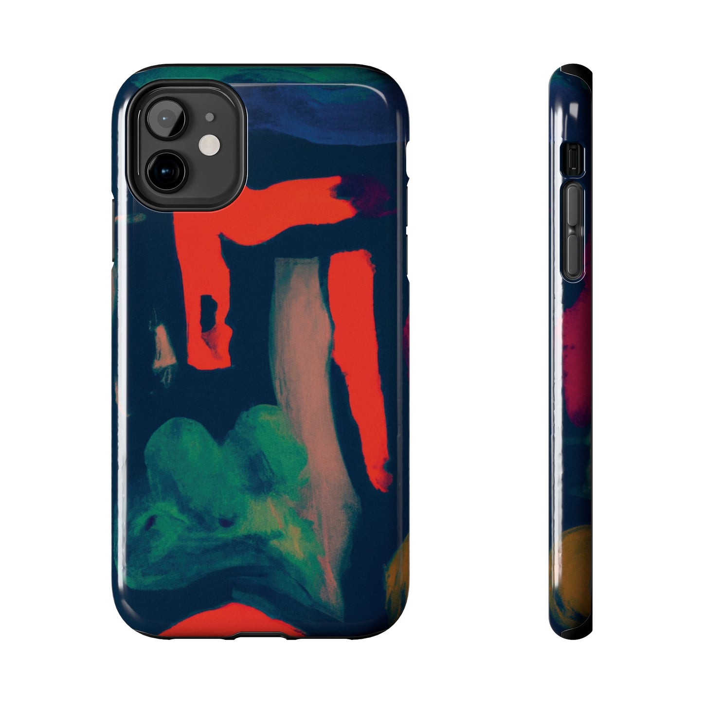 Strong Apple iPhone Case Ft. Abstract Clover