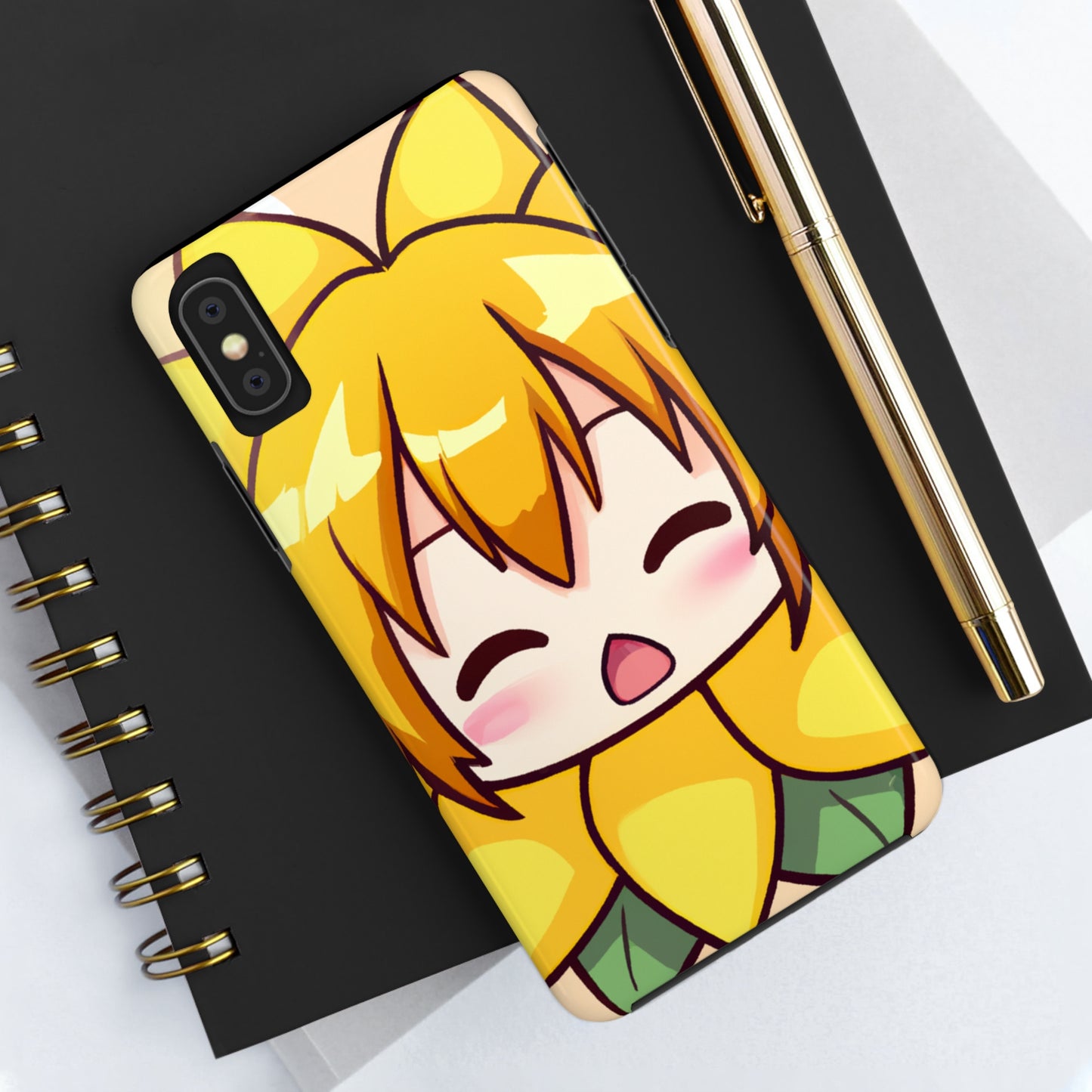 Tough Case-Mate iPhone Case Ft. Chibi Sunflower