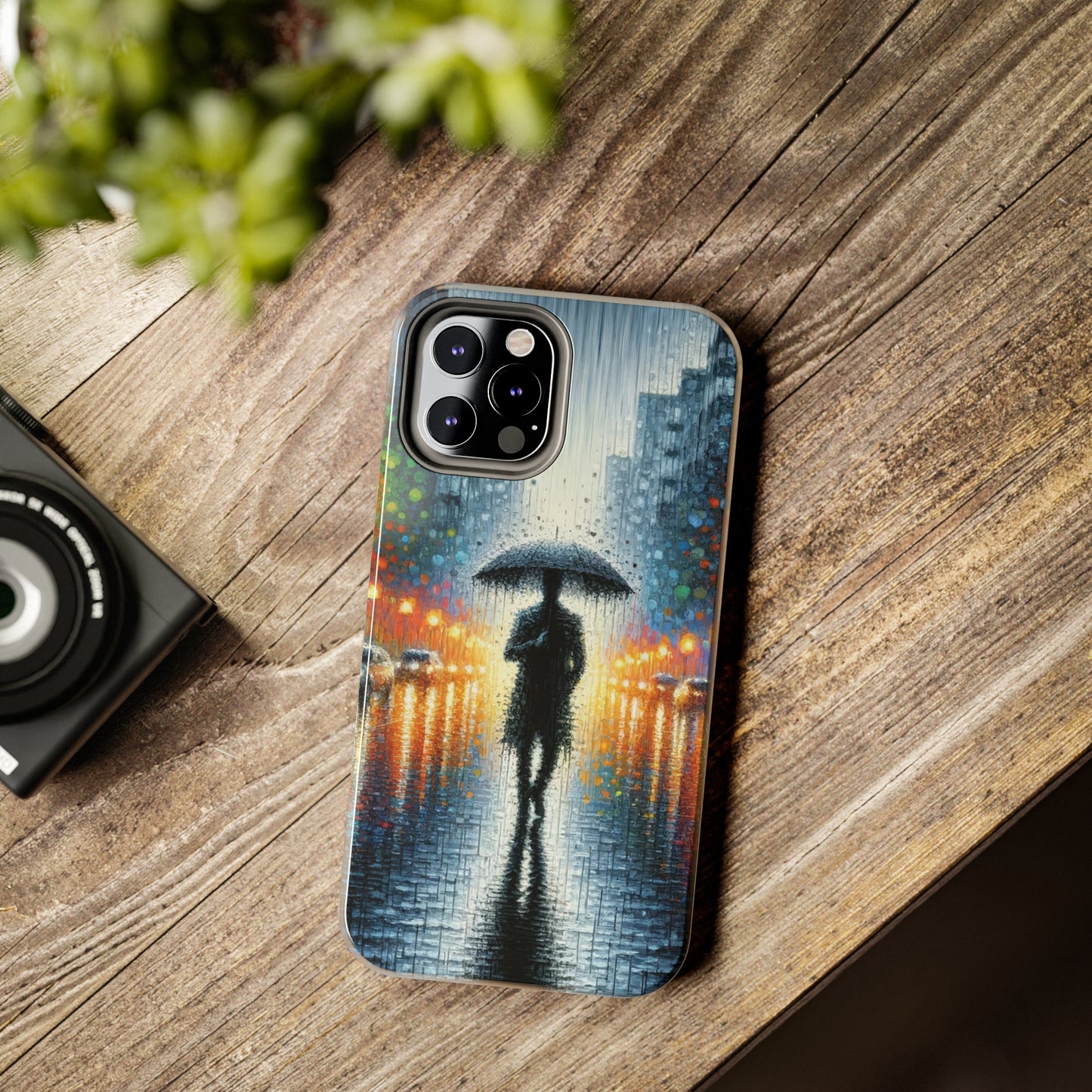 ToughDrop Apple iPhone Case Ft. Rain Walk