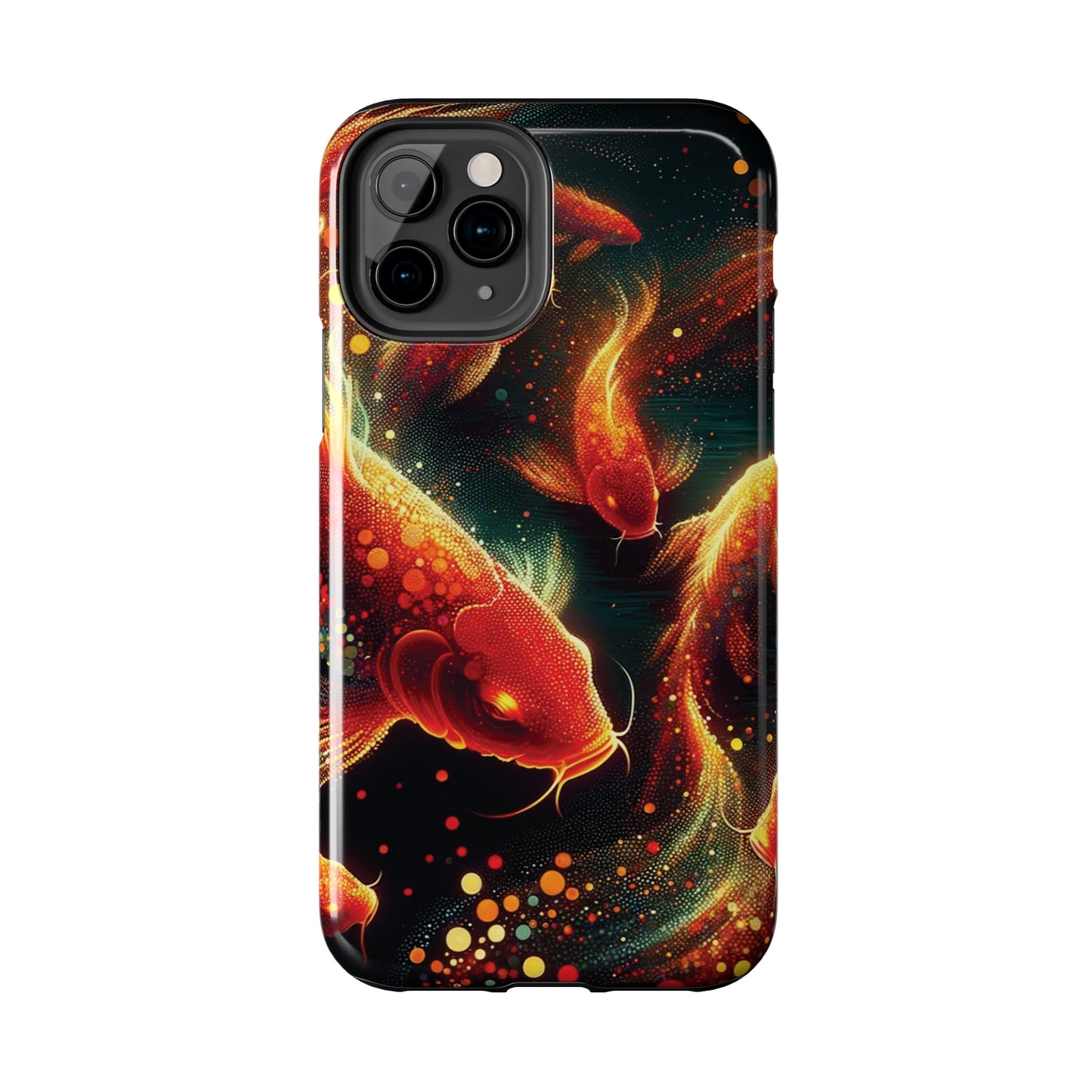 ToughDrop Apple iPhone Case Ft. Spotted Koi