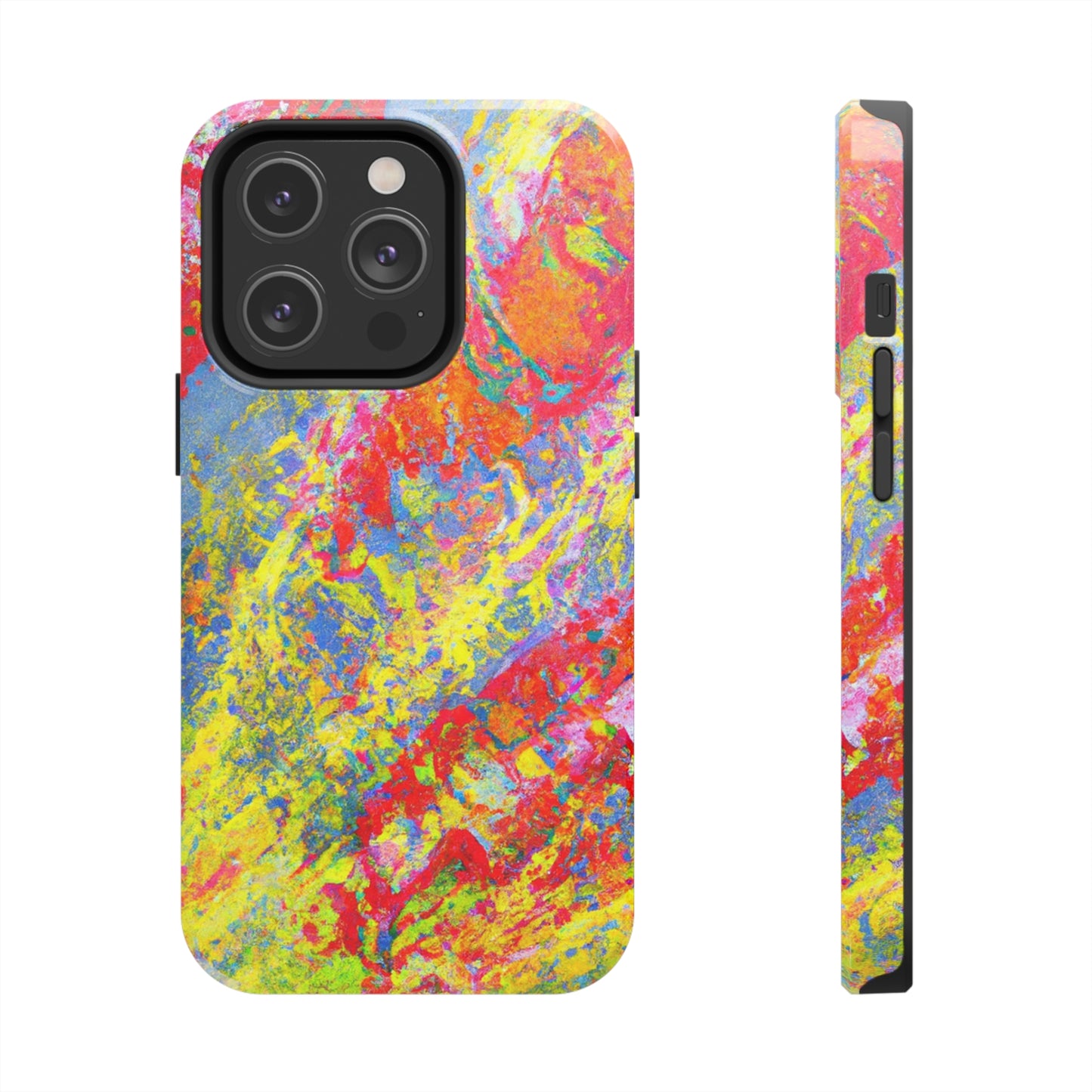 Tough Apple iPhone Cases Ft. Abstract Strawberry Banana