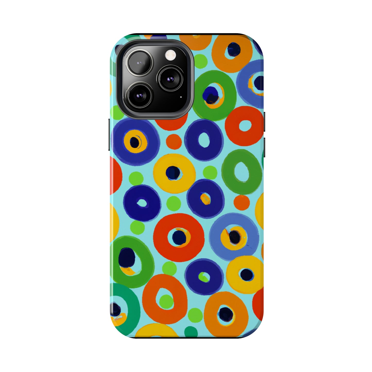 Tough Case-Mate iPhone Case Ft. Vivid Circles