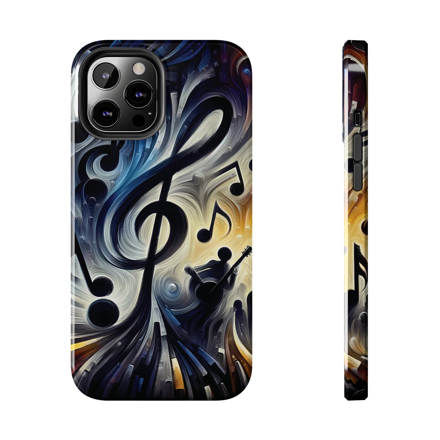 ToughDrop Apple iPhone Case Ft. Musical Abstraction