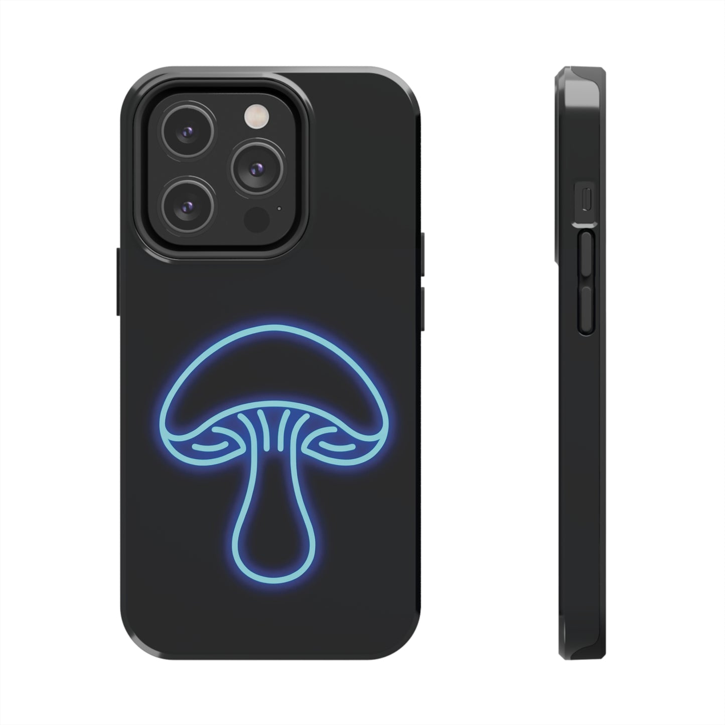 ToughDrop Apple iPhone Case Ft. Neon Blue Shroom