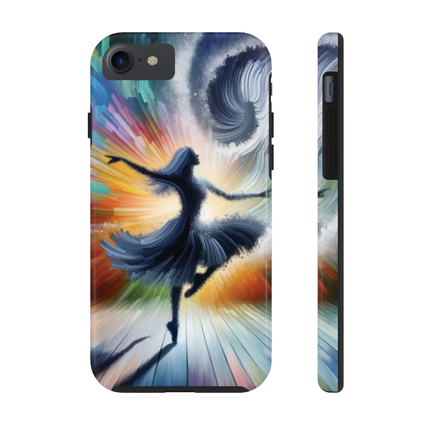 ToughDrop Apple iPhone Case Ft. Abstract Dancer