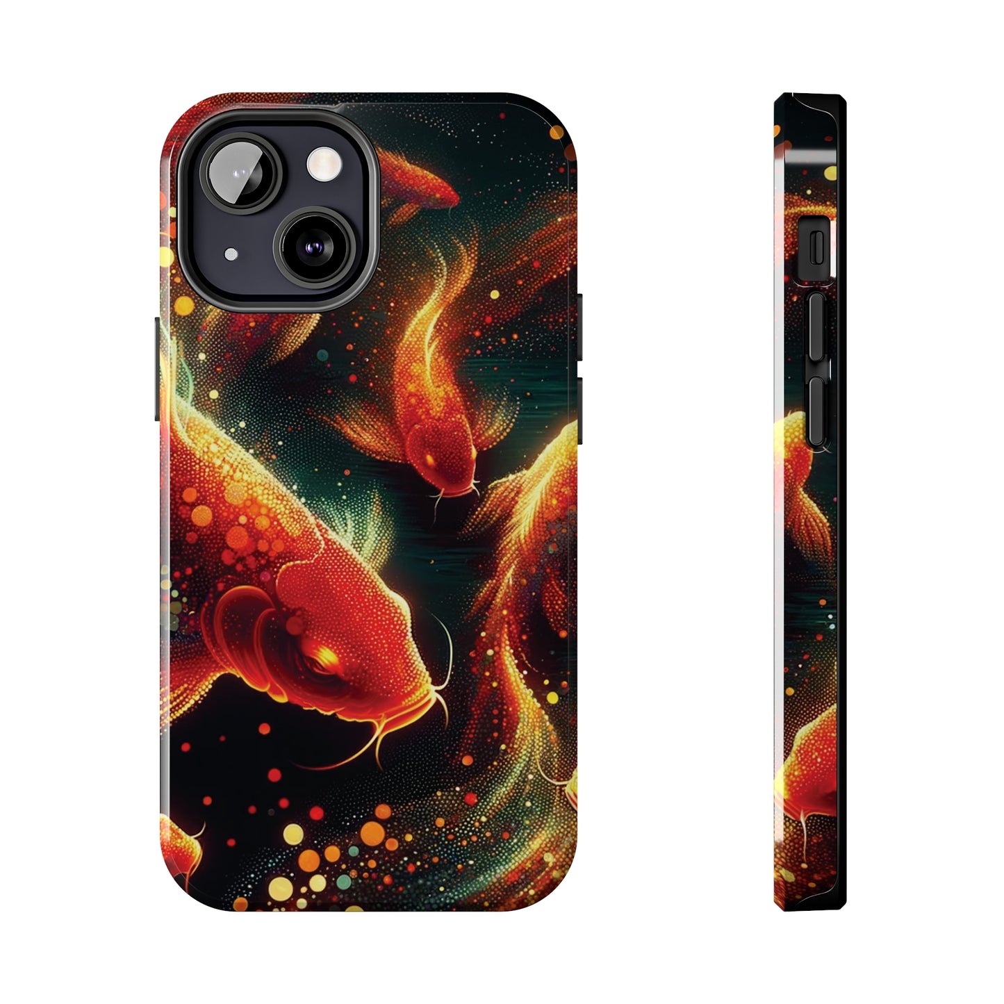 ToughDrop Apple iPhone Case Ft. Spotted Koi