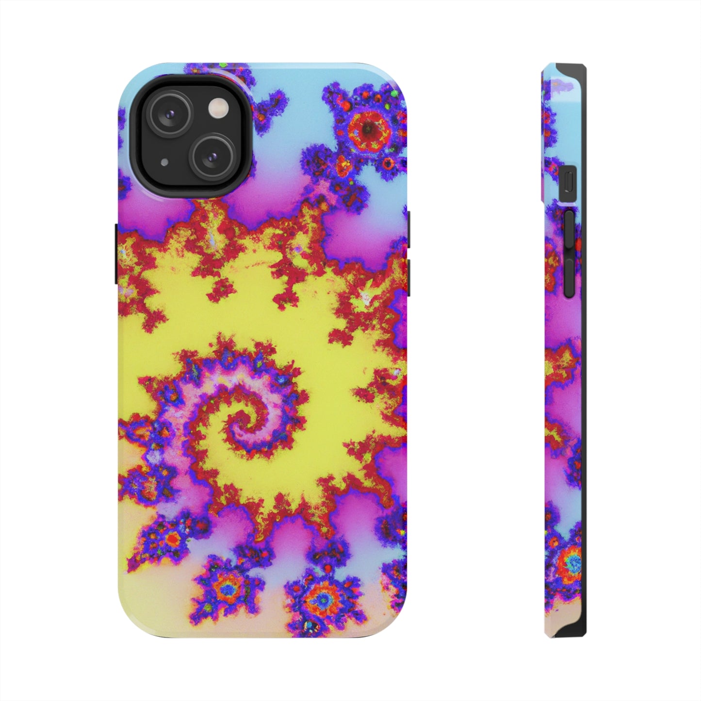 Tough Case-Mate iPhone Case Ft. Tie Dye Fractal