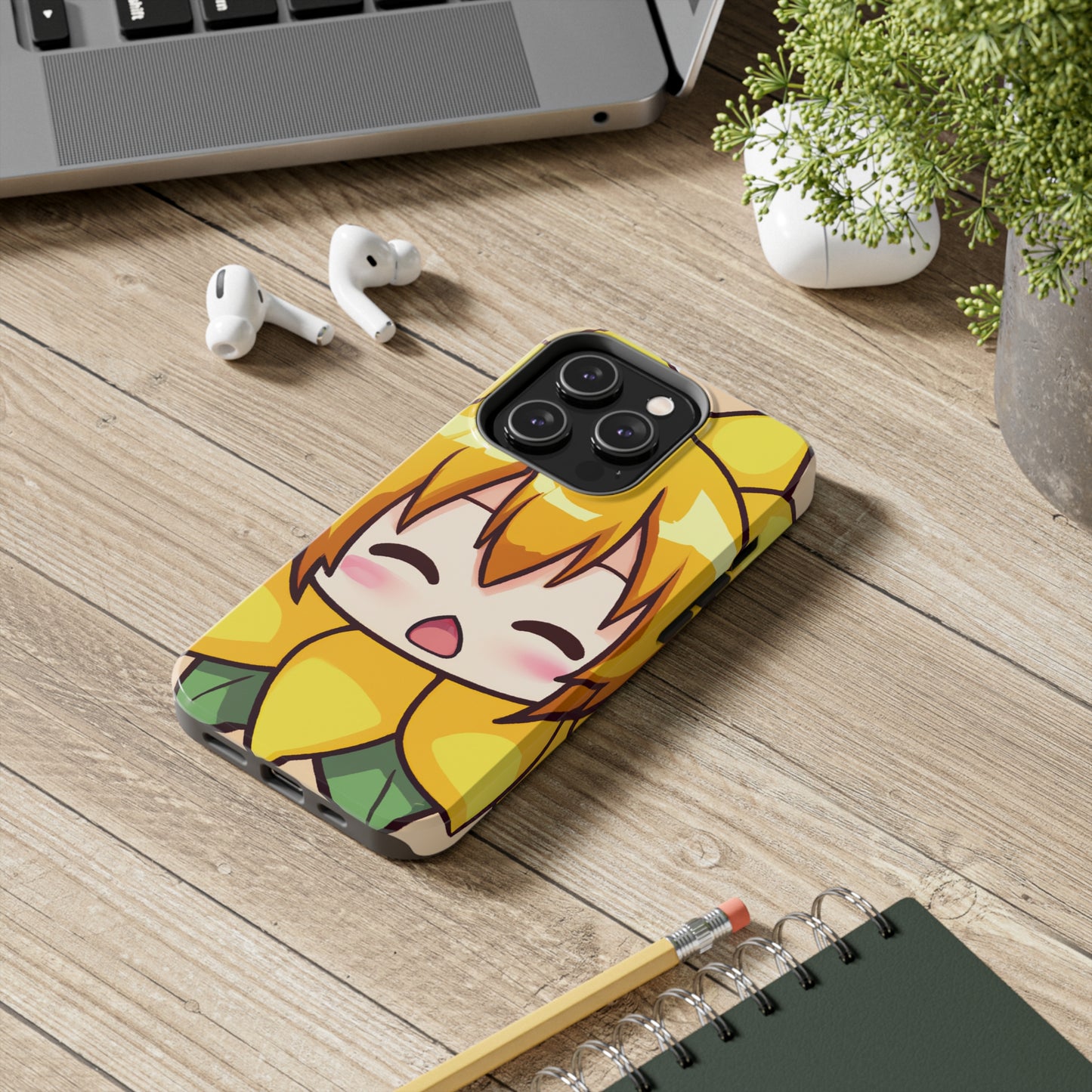 Tough Case-Mate iPhone Case Ft. Chibi Sunflower