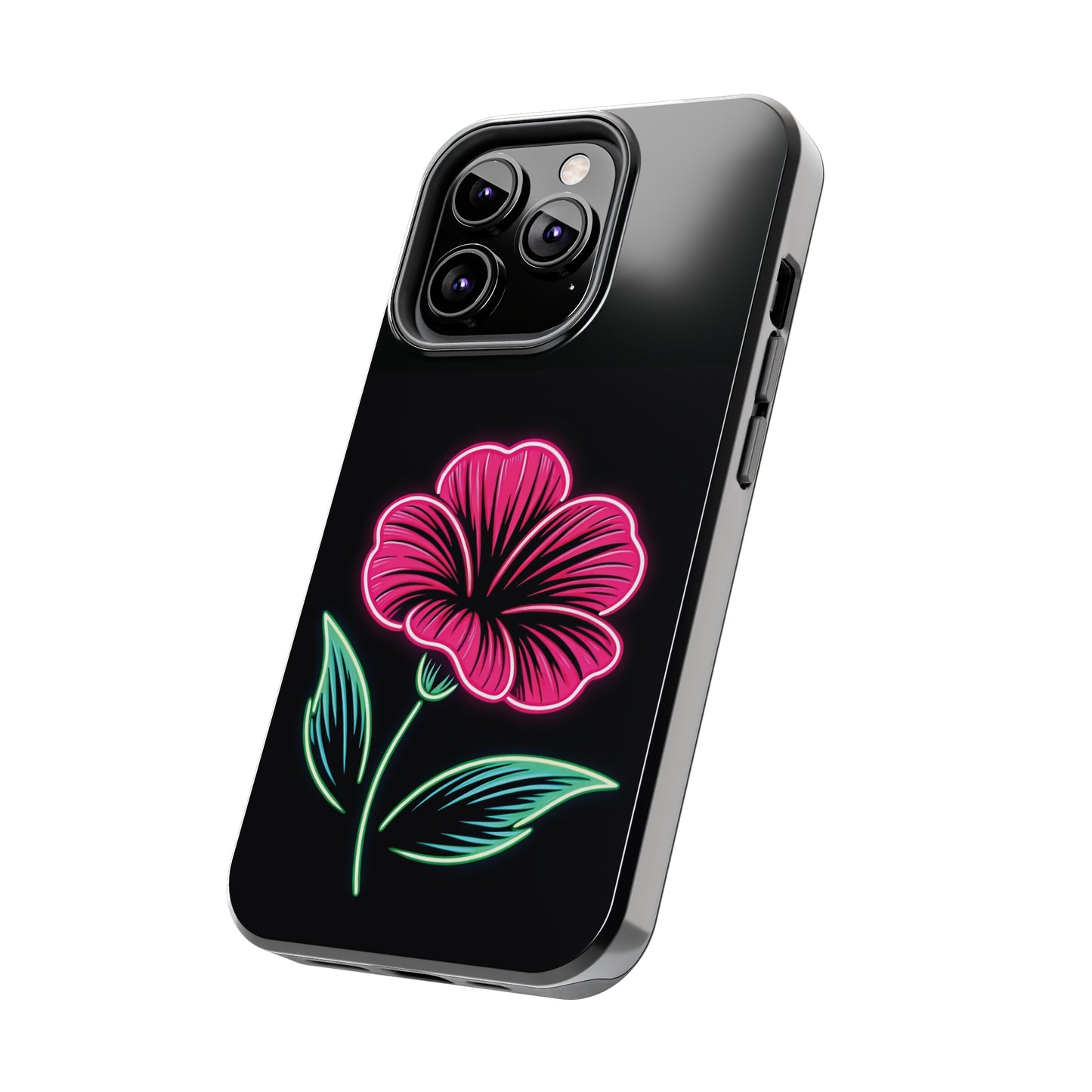 ToughDrop Apple iPhone Case Ft. Neon Bloom