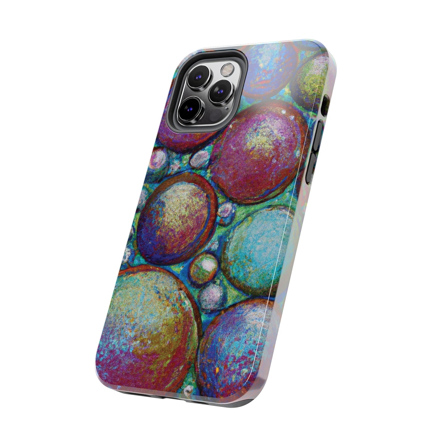 Tough Apple iPhone Cases Ft. Big Acrylic Bubbles