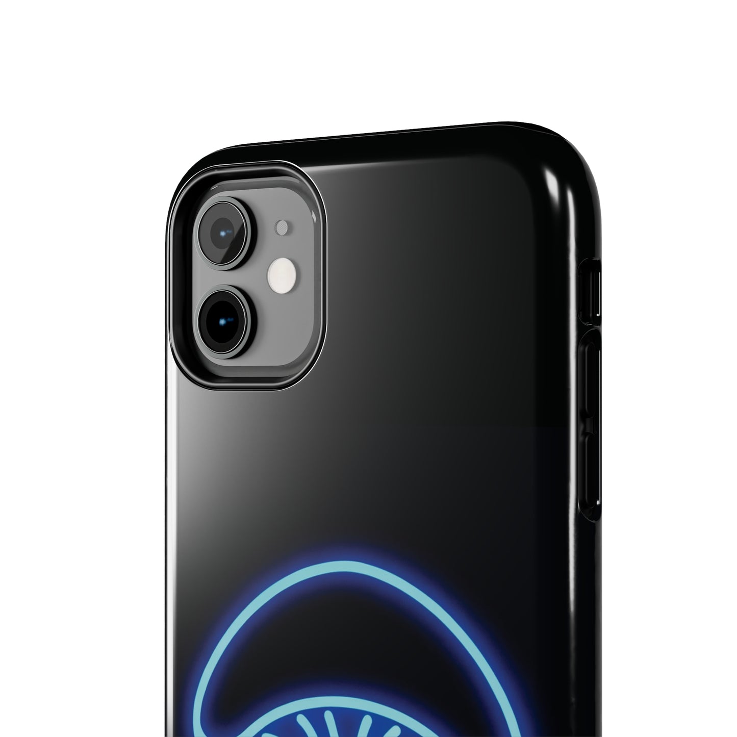 ToughDrop Apple iPhone Case Ft. Neon Blue Shroom