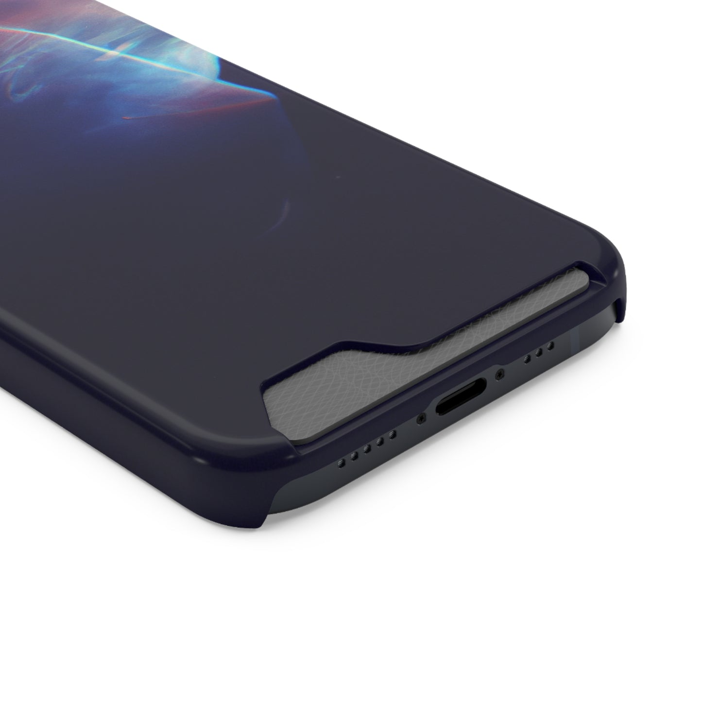iPhone 13 and Samsung S21, S22 Cases with Card Holder Ft. Soft Lightning