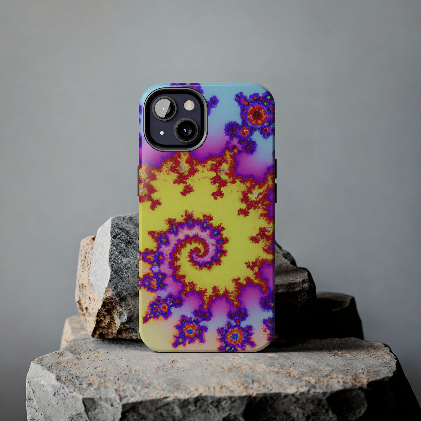 Tough Case-Mate iPhone Case Ft. Tie Dye Fractal