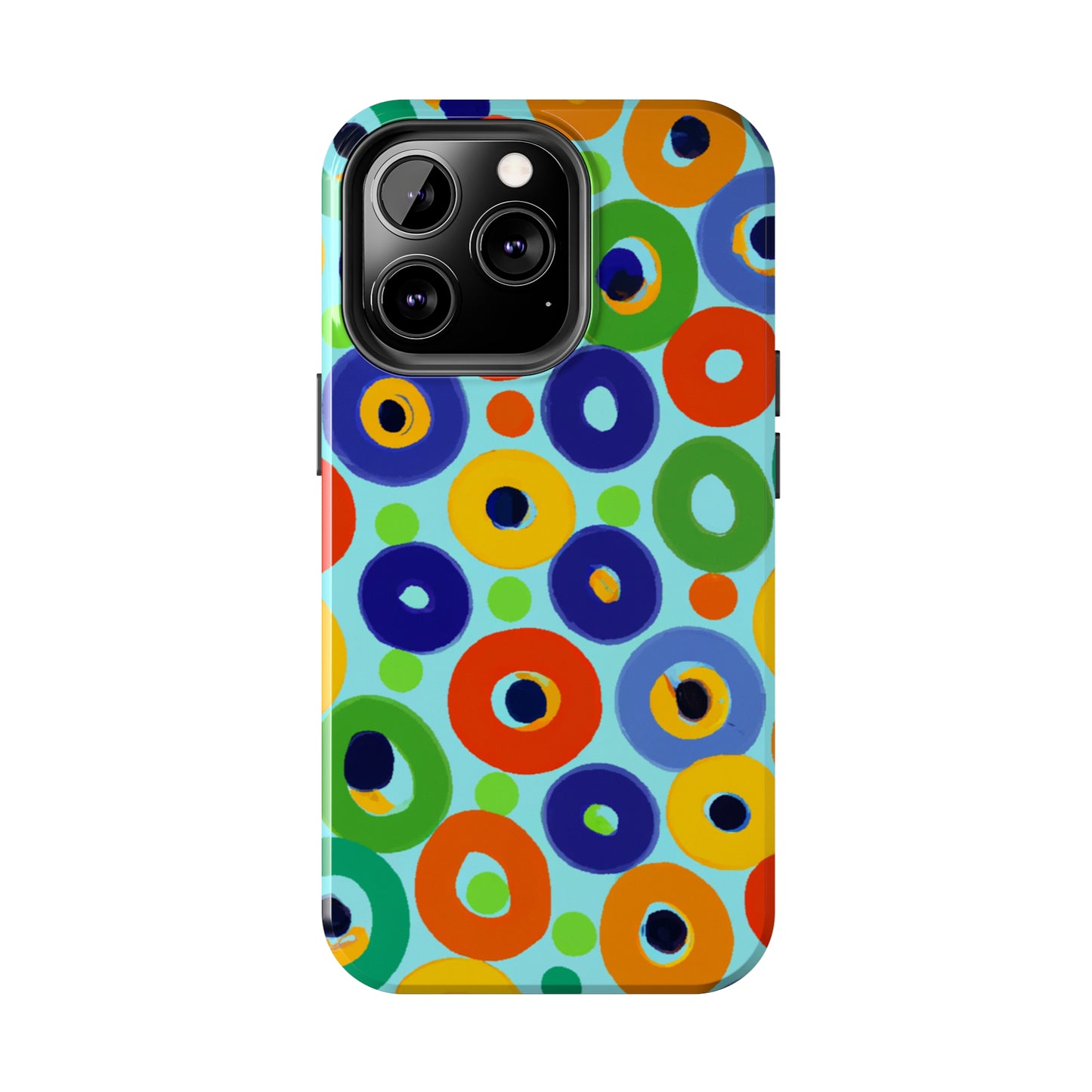 Tough Case-Mate iPhone Case Ft. Vivid Circles