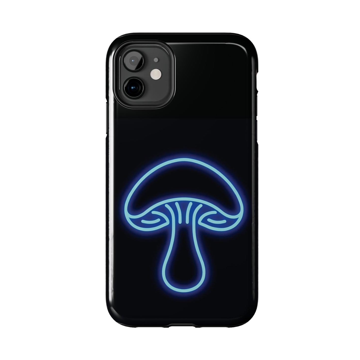 ToughDrop Apple iPhone Case Ft. Neon Blue Shroom