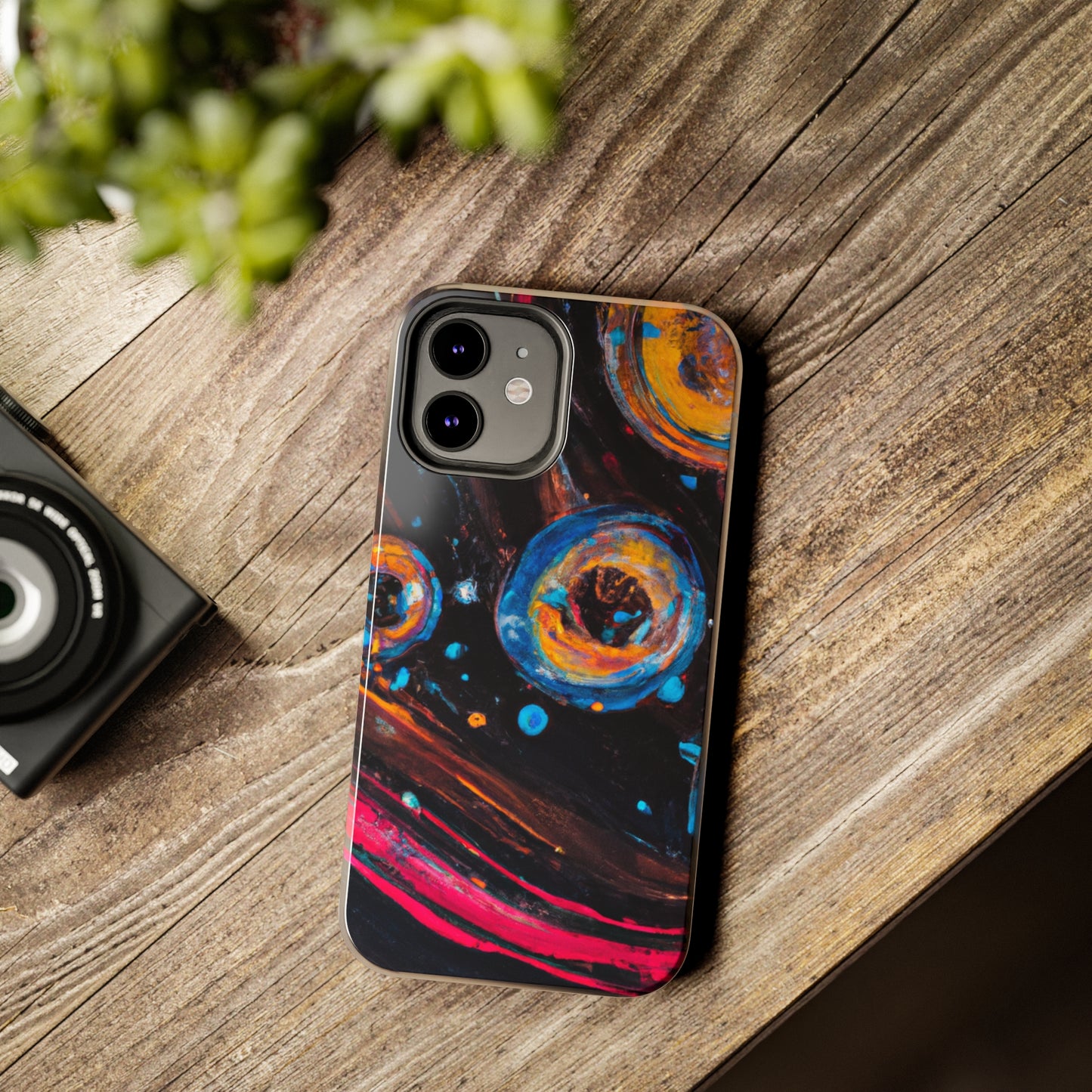 Tough Apple iPhone Cases Ft. Bubble Galaxy