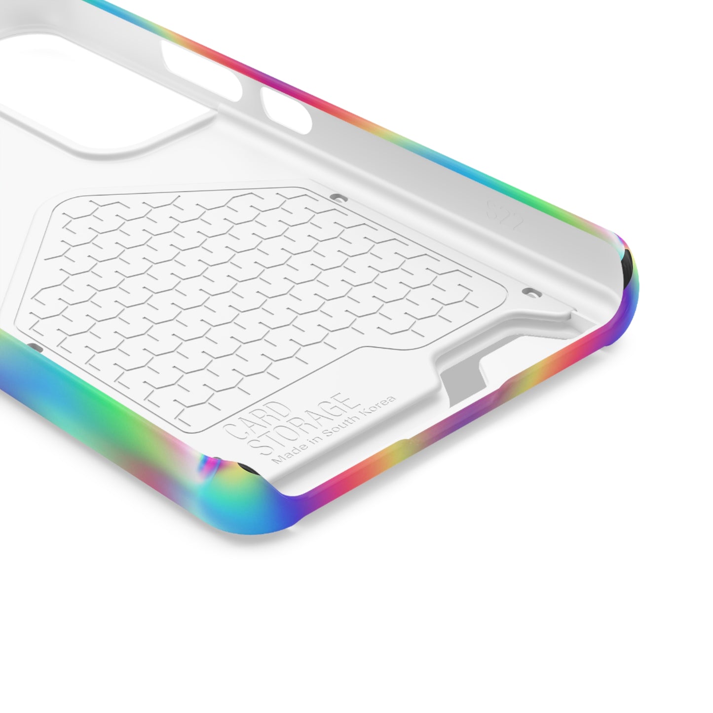 iPhone 13 and Samsung S21, S22 Cases with Card Holder Ft. Light Crystal