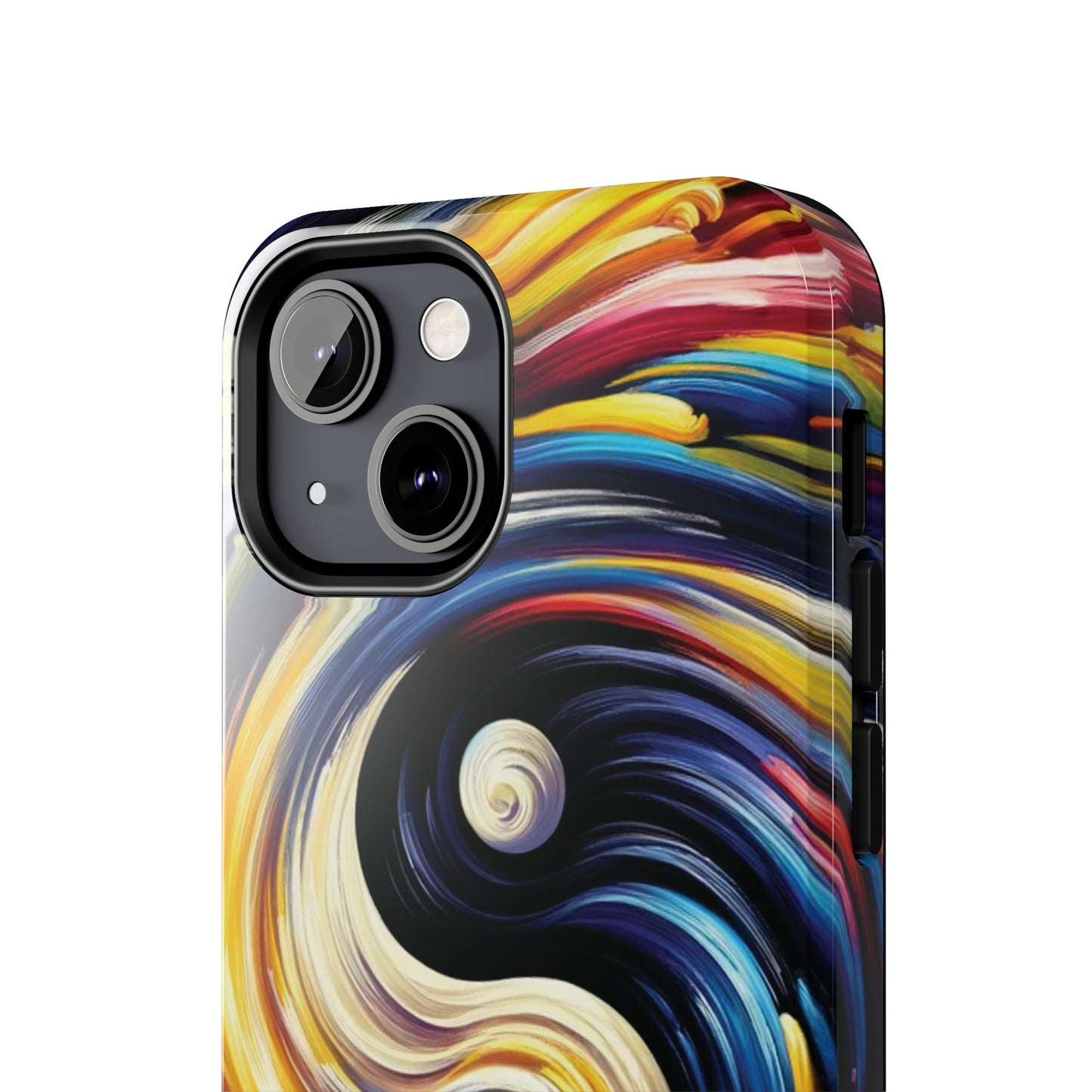 ToughDrop Apple iPhone Case Ft. Abstract Yin Yang