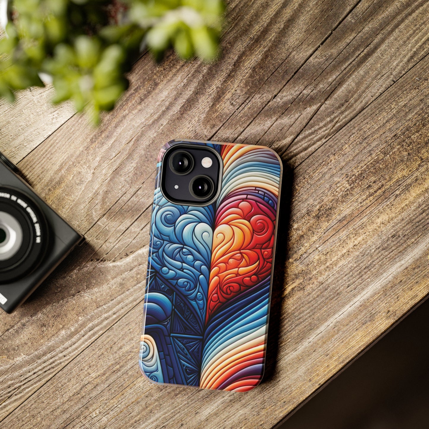 ToughDrop Apple iPhone Case Ft. Heart of Passion