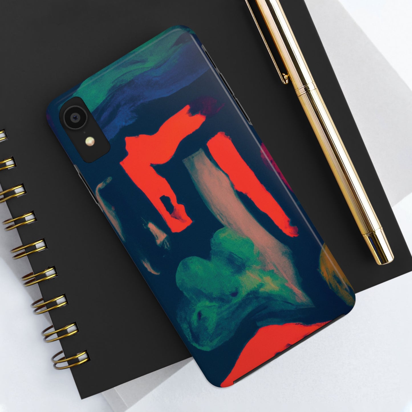 Strong Apple iPhone Case Ft. Abstract Clover