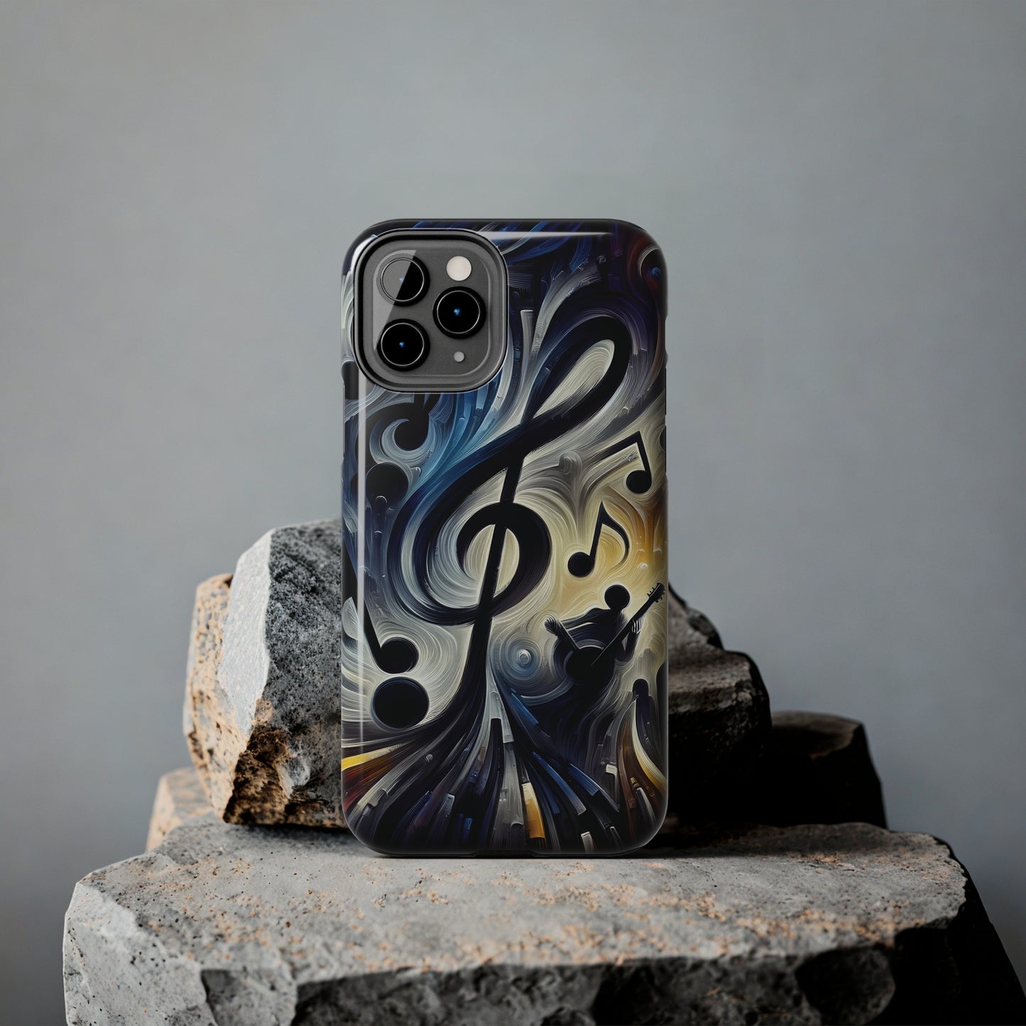 ToughDrop Apple iPhone Case Ft. Musical Abstraction